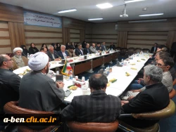 برگزاری نشست صمیمی اعضای هیات علمی و مدرسان دانشگاه فرهنگیان استان اردبیل