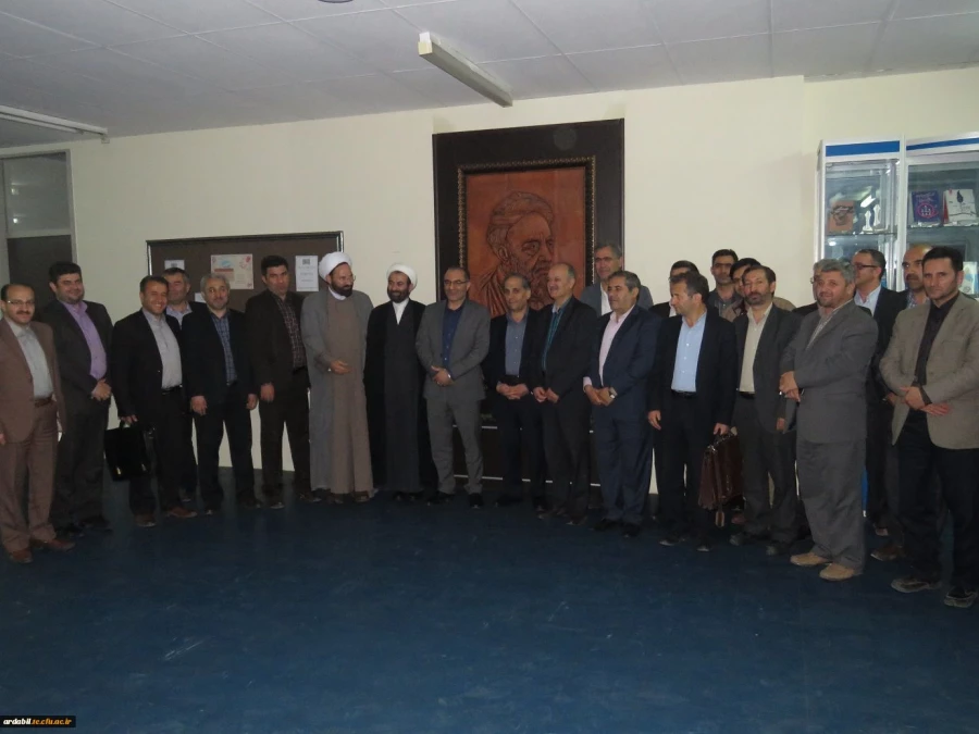 برگزاری نشست صمیمی اعضای هیات علمی و مدرسان دانشگاه فرهنگیان استان اردبیل