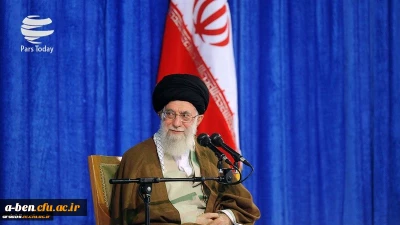 رهبر انقلاب در دیدار صبح امروز با استادان، دانشجو معلمان و مدیران دانشگاه فرهنگیان کشور:

رئیس جمهور آمریکا حرف های سخیف و سبکی زد از طرف ملت ایران می گویم آقای ترامپ شما غلط می کنید دیدید که هسته ای بهانه بود.