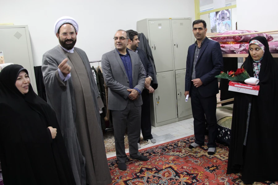 نشست مدیریت امور پردیس های استان اردبیل و نماینده نهاد رهبری  و سرپرست پردیس با دانشجومعلمان در سرای دانشجویی بنت الهدی صدر