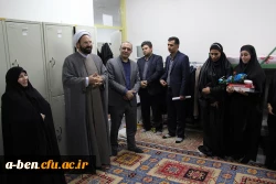 نشست مدیریت امور پردیس های استان اردبیل و نماینده نهاد رهبری  و سرپرست پردیس با دانشجومعلمان در سرای دانشجویی بنت الهدی صدر