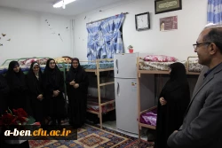 نشست مدیریت امور پردیس های استان اردبیل و نماینده نهاد رهبری  و سرپرست پردیس با دانشجومعلمان در سرای دانشجویی بنت الهدی صدر