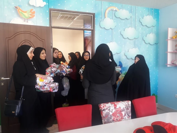 بازدید از مرکز کودکان سرطانی