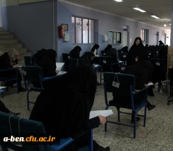 بازدید سرپرست پردیس از روندبرگزاری امتحانات نیمسال دوّم تحصیلی 97-96