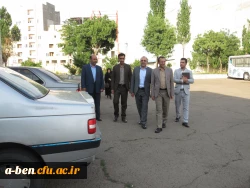 دکتر طاهری نیا معاون پژوهشی دانشگاه از پردیس بنت الهدی صدر اردبیل بازدید کرد