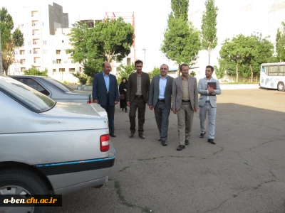 دکتر طاهری نیا معاون پژوهشی دانشگاه فرهنگیان از پردیس بنت الهدی صدر اردبیل بازدید کرد