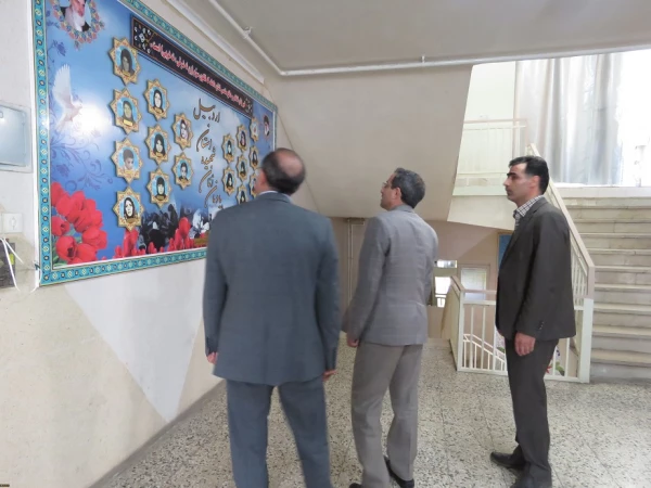 دکتر طاهری نیا معاون پژوهشی دانشگاه از پردیس بنت الهدی صدر اردبیل بازدید کرد