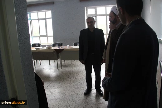 بازدید مسئولین استانی دانشگاه فرهنگیان از محل مصاحبه آزمون استخدامی آموزش و پرورش 97
