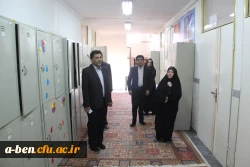 بازدید مدیر کل حوزه ی ریاست دانشگاه فرهنگیان از پردیس بنت الهدی صدر