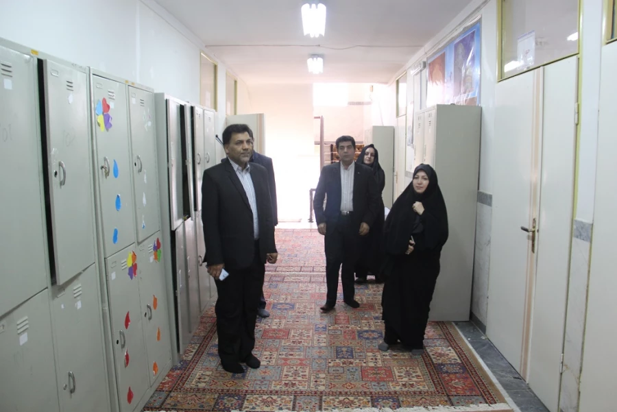 بازدید مدیر کل حوزه ی ریاست دانشگاه فرهنگیان از پردیس بنت الهدی صدر