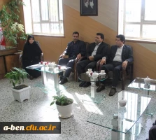 بازدید مدیر کل حوزه ی ریاست دانشگاه فرهنگیان از پردیس بنت الهدی صدر
