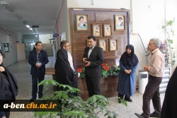 بازدید مدیر کل حوزه ی ریاست دانشگاه فرهنگیان از پردیس بنت الهدی صدر