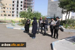 بازدید نمایندگان سازمان برنامه و بودجه کشور از پردیس بنت الهدی صدر