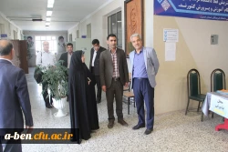 بازدید مدیرکل محترم اداره کل برنامه ریزی، خدمات و رفاه دانشجویی حوزه معاونت دانشجویی دانشگاه فرهنگیان از پردیس بنت الهدی صدر