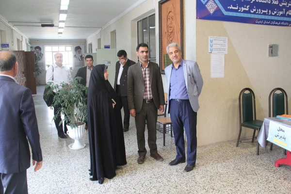 بازدید مدیرکل محترم اداره کل برنامه ریزی، خدمات و رفاه دانشجویی حوزه معاونت دانشجویی دانشگاه فرهنگیان از پردیس بنت الهدی صدر