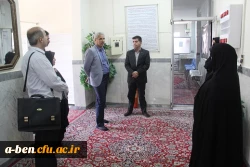 بازدید مدیرکل محترم اداره کل برنامه ریزی، خدمات و رفاه دانشجویی حوزه معاونت دانشجویی دانشگاه فرهنگیان از پردیس بنت الهدی صدر