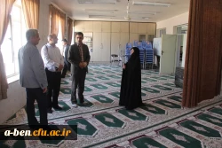 بازدید مدیرکل محترم اداره کل برنامه ریزی، خدمات و رفاه دانشجویی حوزه معاونت دانشجویی دانشگاه فرهنگیان از پردیس بنت الهدی صدر