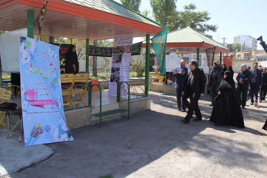 بازدید ریاست دانشگاه فرهنگیان از پردیس بنت الهدی صدر