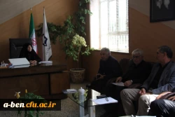 جلسه اعضای هیأت علمی و اساتید با حضور سرپرست و واحد آموزش پردیس