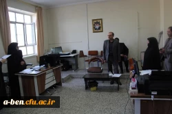 بازدید سرپرست مدیریت امور پردیس های استان از پردیس بنت الهدی صدر