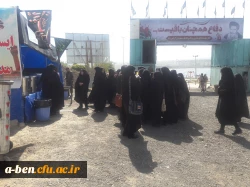 حضورپرشور دانشجومعلمان پردیس در نمایشگاه رزمی فرهنگی مرصاد