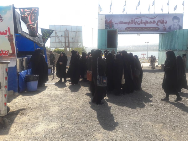 حضورپرشور دانشجومعلمان پردیس در نمایشگاه رزمی فرهنگی مرصاد