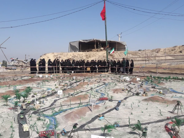 حضورپرشور دانشجومعلمان پردیس در نمایشگاه رزمی فرهنگی مرصاد