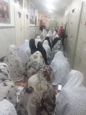 مراسم قرائت زیارت عاشورا در سرای پردیس