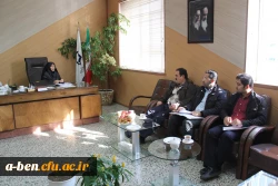 هیات نظارت و ارزیابی دانشگاه محقق اردبیلی از پردیس بنت الهدی صدر بازدید کرد