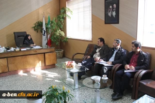 هیات نظارت و ارزیابی دانشگاه محقق اردبیلی از پردیس بنت الهدی صدر بازدید کرد