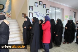 دانش آموزان دبیرستان ام البنین استان از پردیس بنت الهدی صدر