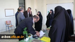 سرپرست مدیریت امور پردیس های استان از روند برگزاری مصاحبه بازدید کرد