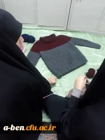 آموزش بافندگی در سرای دانشجویی پردیس