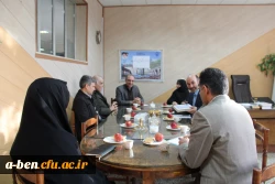 جلسه هم اندیشی مسئولان دانشگاه فرهنگیان اردبیل با رییس مجمع خیرین مدرسه ساز استان