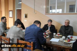جلسه هم اندیشی مسئولان دانشگاه فرهنگیان اردبیل با رییس مجمع خیرین مدرسه ساز استان