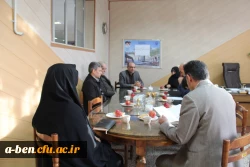 جلسه هم اندیشی مسئولان دانشگاه فرهنگیان اردبیل با رییس مجمع خیرین مدرسه ساز استان