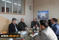 جلسه هم اندیشی مسئولان دانشگاه فرهنگیان اردبیل با رییس مجمع خیرین مدرسه ساز استان