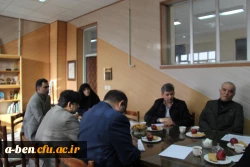 جلسه هم اندیشی مسئولان دانشگاه فرهنگیان اردبیل با رییس مجمع خیرین مدرسه ساز استان
