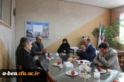 جلسه هم اندیشی مسئولان دانشگاه فرهنگیان اردبیل با رییس مجمع خیرین مدرسه ساز استان
