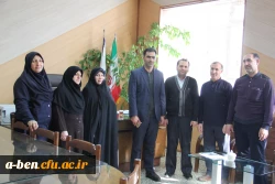 دیدار صمیمانه سرپرست پردیس با کارکنان پشتیبانی