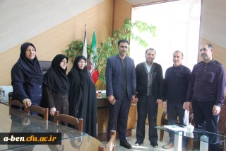 دیدار صمیمانه سرپرست پردیس با کارکنان پشتیبانی