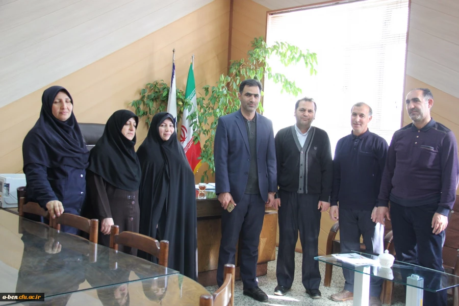 دیدار صمیمانه سرپرست پردیس با کارکنان پشتیبانی