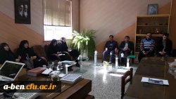 نشست صمیمی سرپرست پردیس و مسئول واحد خواهران دفتر نهاد مقام معظم رهبری با کارکنان