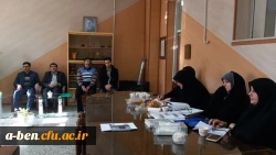 نشست صمیمی سرپرست پردیس و مسئول واحد خواهران دفتر نهاد مقام معظم رهبری با کارکنان