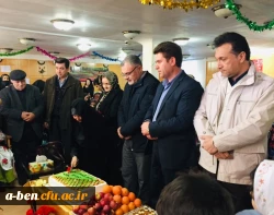 بازدید دانشجو معلّمان از خانه سالمندان امید سبز