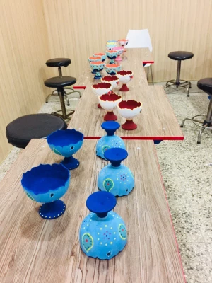 مسابقه نوروزی نقاشی روی سفال