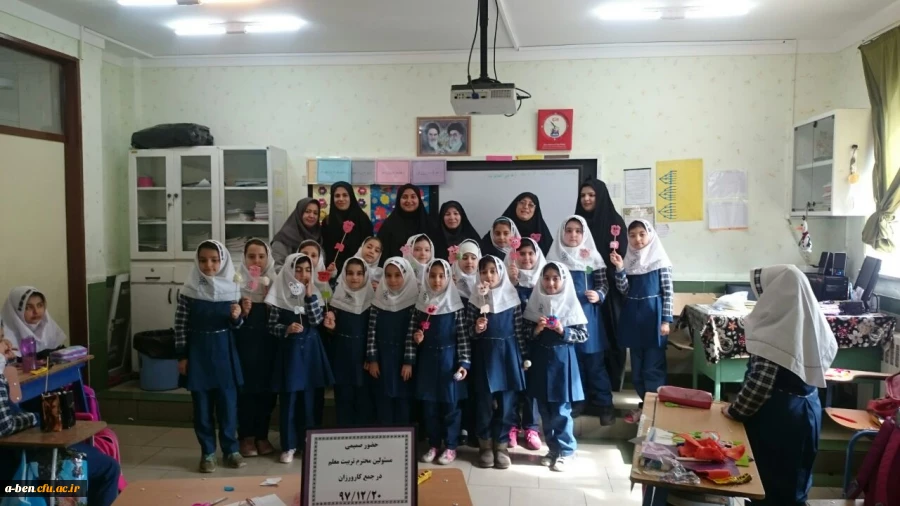 بازدید سرپرست پردیس از مدارس مجری کارورزی