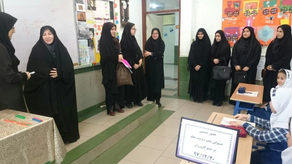 بازدید سرپرست پردیس از مدارس مجری کارورزی