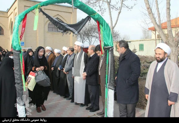 اعزام کاروان راهیان نور دانشجو معلمان پردیس به مناطق جنگی جنوبی