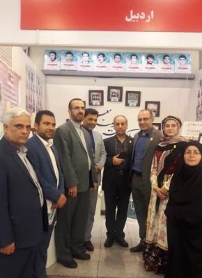 برپایی غرفه ی دانشگاه فرهنگیان استان اردبیل در نمایشگاه نکوداشت یکصد سال تربیت معلم ایران